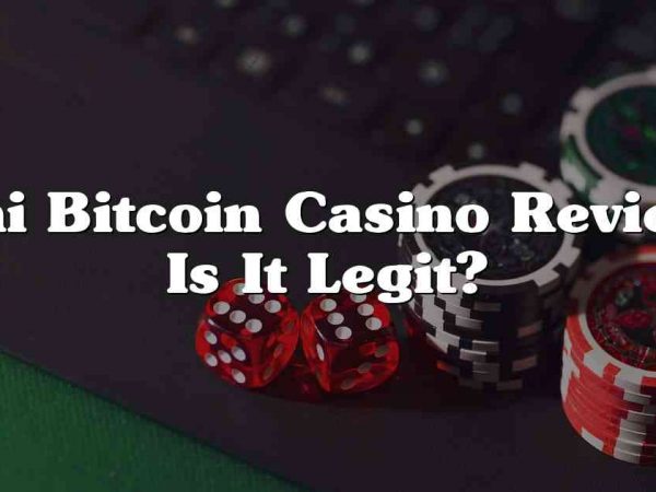 Oshi Bitcoin Casino Review – Is It Legit?