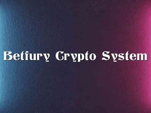 Betfury Crypto System